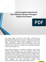 Mencapai Keunggulan Operasional Dan Kedekatan Dengan Pelanggan: Aplikasi Perusahaan