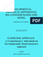 Developmental, Individual Differences, Relationship-Based (Dir) Model