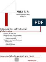 MBA 6350 - Chapter 12 & 13