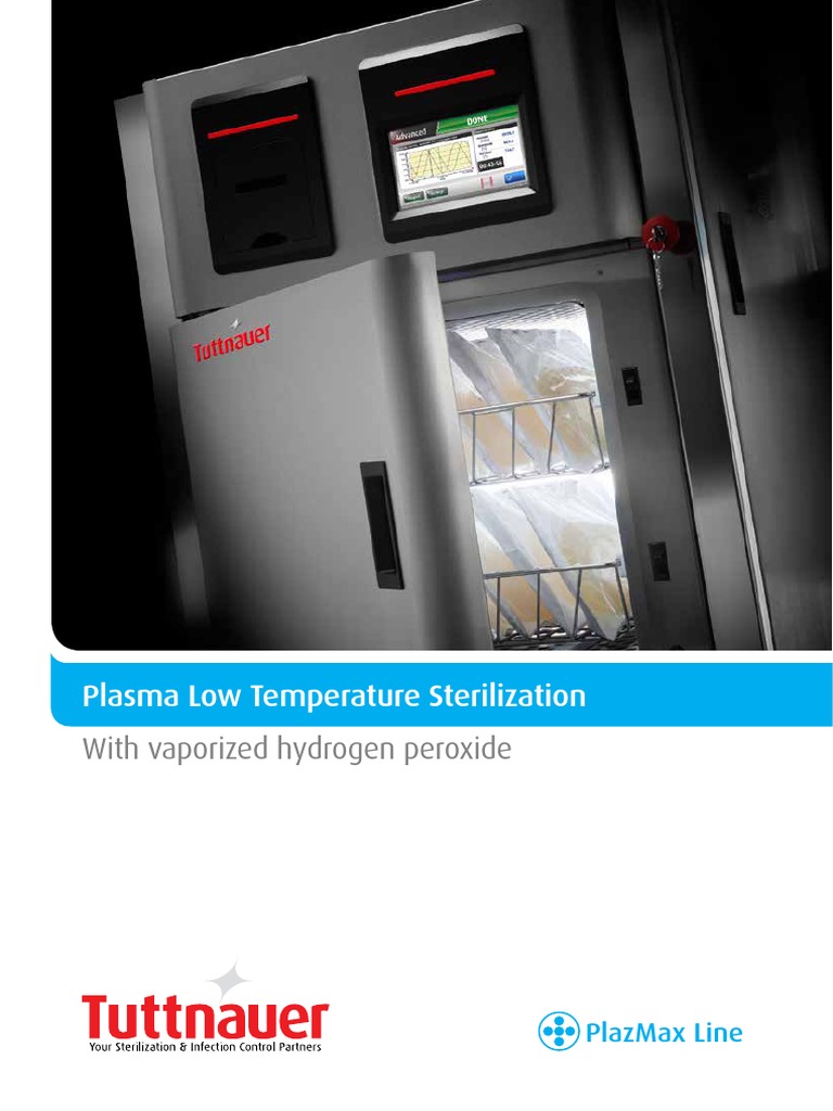 PlazMax Low Temp Hydrogen Peroxide Sterilization | PDF | Sterilization ...