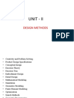 Unit - Ii: Design Methods