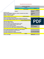 Questions Answers Event Related: Please Fill in The Grey Colored Cells