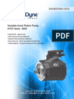 Variable Axial Piston Pump A10V Series 52/53 Engineering Data