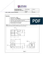 Faculty of Civil and Environmental Engineering BFC 10303 - Engineering Drawing and Cad Assesment: Exercise 8 Topic: Chapter 5