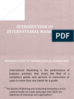 Introduction of IM