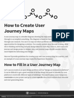 UX - User Journey Map Template