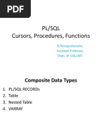 PLSQL - Cursor Online Session Notes PDF