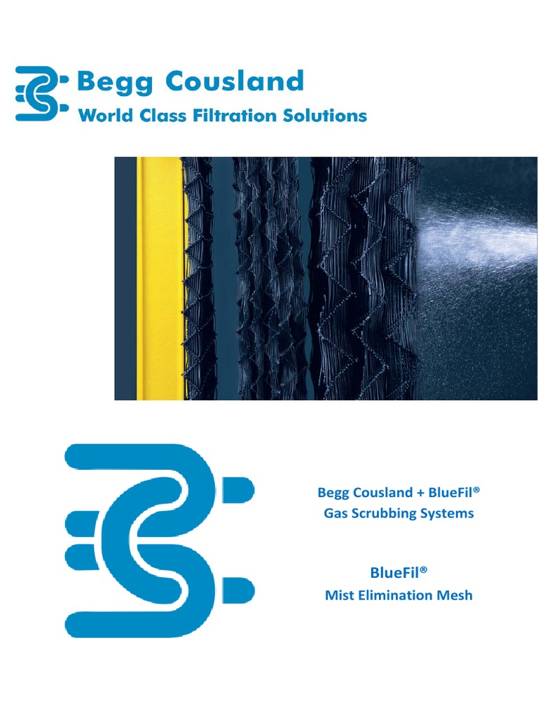 BlueFil Mist Elimination Equipment 2017 PDF Filtration Materials