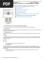 Manual Thread Cutting - Course - Technique For Manual Working of Materials. Trainees' Handbook of Lessons - 7 PDF