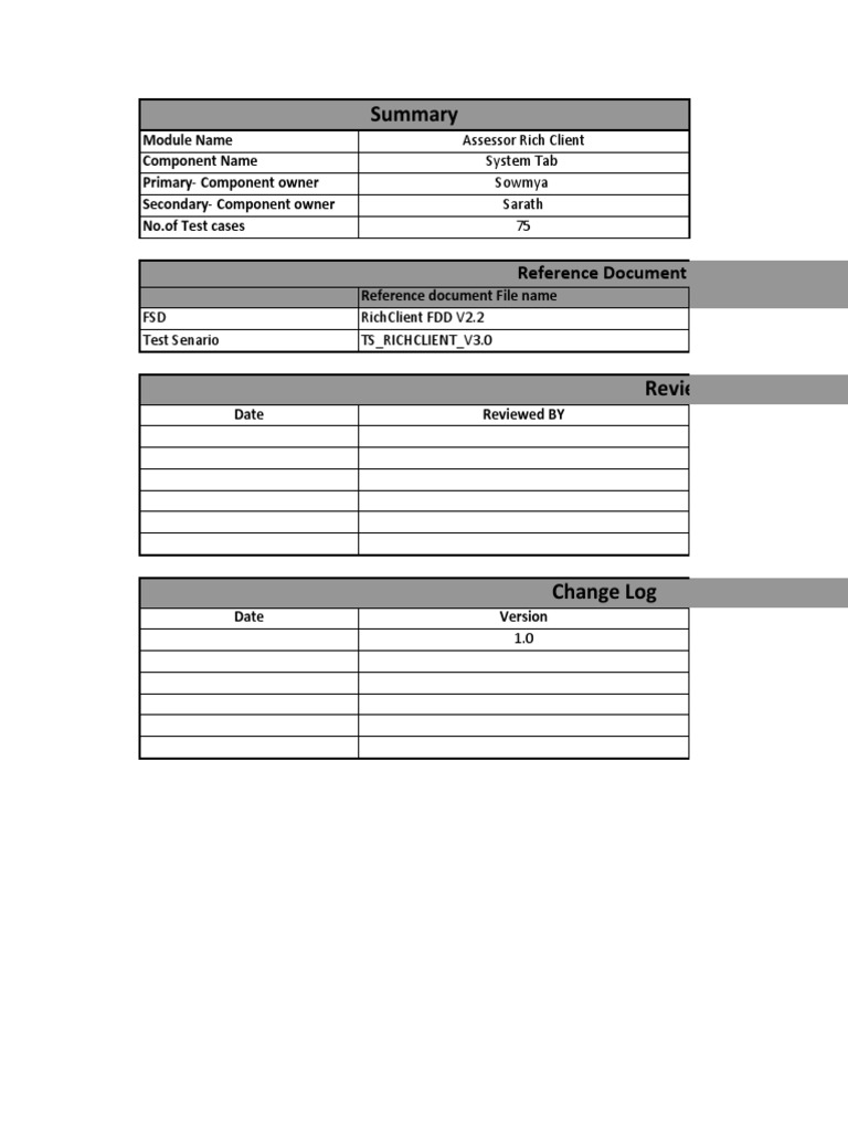 Sample Test Cases - 1.0 | PDF | Menu (Computing) | Login
