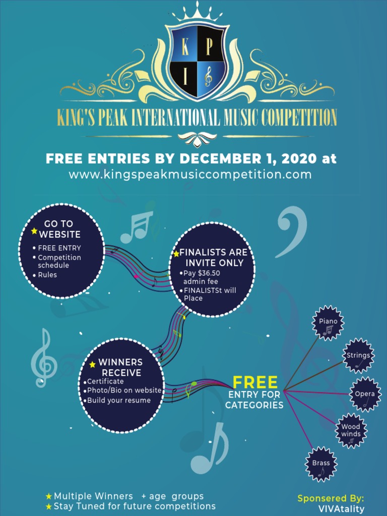 Music Competition for Aspiring Musicians | PDF