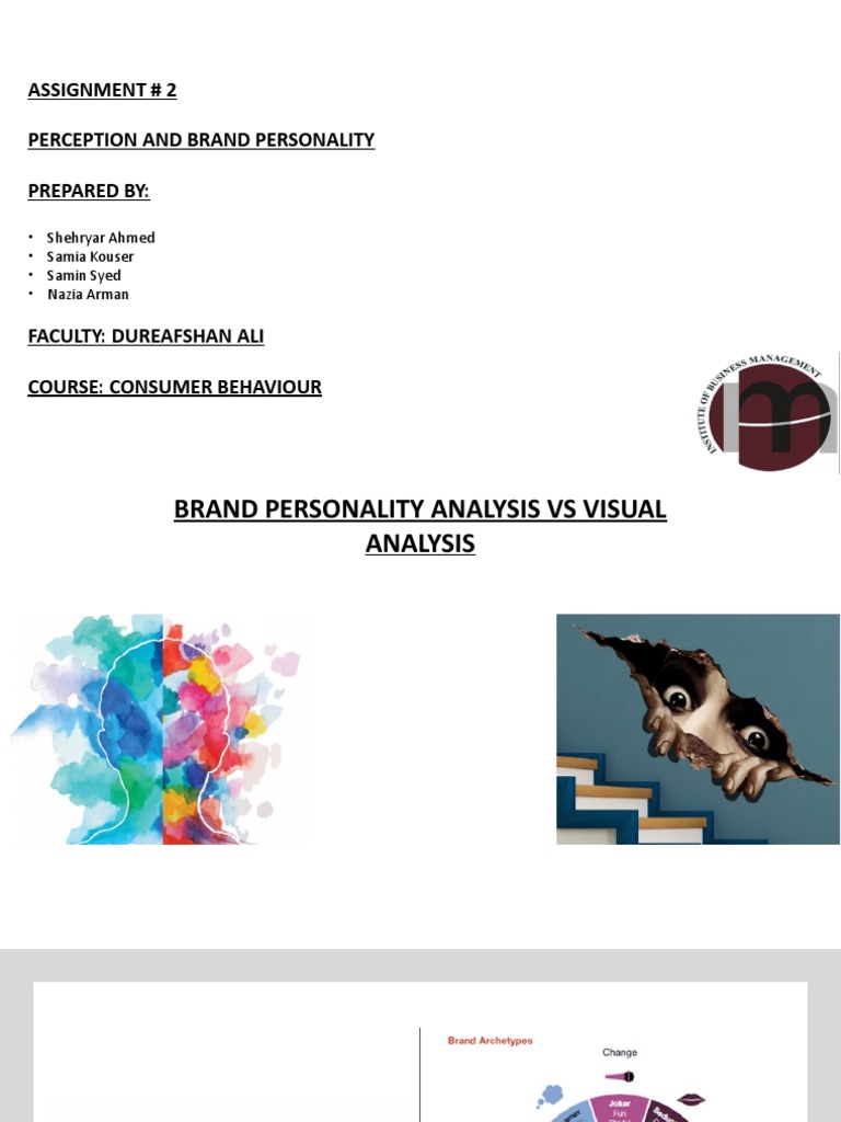 Perception and Brand Personality | PDF | Self-Improvement