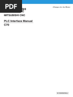 C70 PLC Interface Manual - Mitsubishi Electric (B1500263engj)