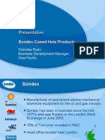 Sondex Presentation - 2006