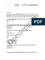 GATE-Electronics & Comm(ECE)- 2001 Exam Paper