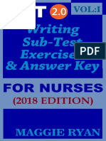 Oet 2.0 Vol 1 Wrıtıng Sub Test Excercıses and Answers For Nurses 2018 Maggıe Ryan PDF