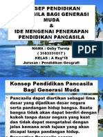 TR Dan REKAYASA IDE TENTANG KONSEP PENDIDIKAN PANCASILA BAGI GENERASI MUDA