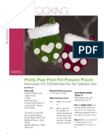 Paw Print Pet Present Pouch v1