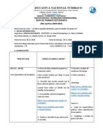 Unidad Educativa Nacional Tumbaco: Guía de Trabajo Estudiantil Año Lectivo 2020-2021