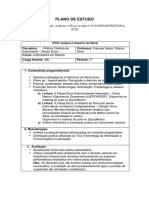 Modelo Plano de Estudos Flauta - Doc PDF