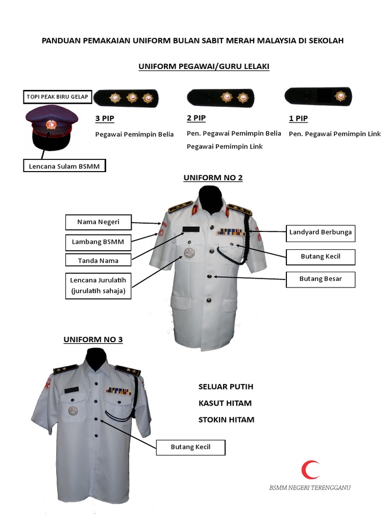 Panduan Pemakaian Uniform | PDF