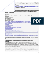 Ghid SARS-Cov-2 - Dupa Indicatiile Institutului Robert Koch Germania Si Infektionsschutz PDF