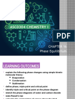 Asc0304 Chemistry I: Phase Equilibrium