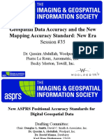 Geospatial Data Accuracy and The New Mapping Accuracy Standard: New Era