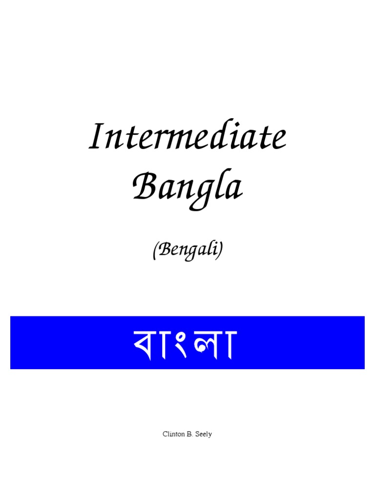 Intermediate Bangla Bengali Pdfdrive Pdf Verb Bengal
