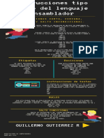 Instrucciones Tipo Salto Del Lenguaje Ensamblador PDF