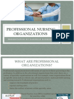 Professional Organizations