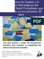 30 Factores de Cambio Del Sistema de Salud Colombiano y Sus Relaciones