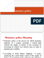 3-Monitory Policy -