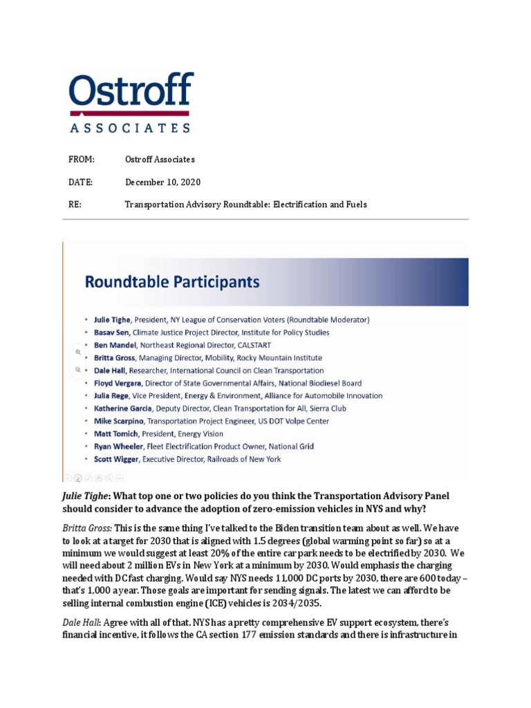NYS EV Adoption Policies and Challenges | PDF | Electric Vehicle | Car