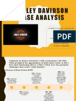 Group - 09 - Harley Davidson Case Analysis
