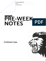 2019 SBU Pre Week Criminal Law PDF