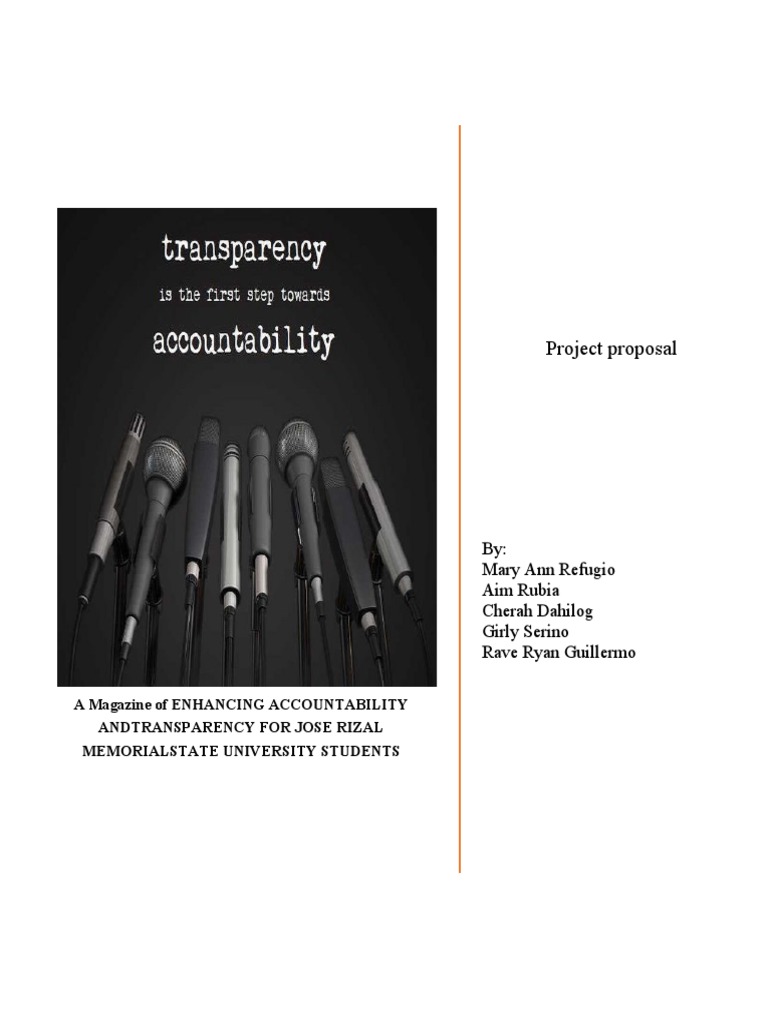 Enhancing Transparency at JRMSU | PDF | Transparency (Behavior ...