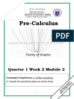 Pre-Calculus: Quarter 1 Week 2 Module 2