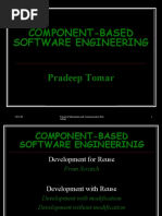 Component-Based Software Engineering: 12/11/20 School of Information and Communication Tech Nology 1