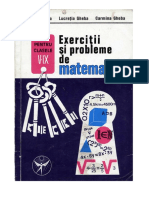 Grigore Gheba Culegere Matematica Clasele V IX PDF