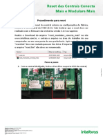 Reset Das Centrais Conecta Mais e Modulare Mais