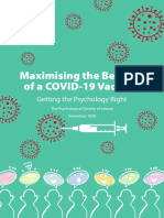 Psychological Society of Ireland COVID-19 Vaccine Guidance