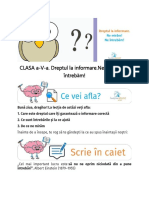 S4 - CL V - Dreptul La Informare - Ne Mirăm! Ne Întrebăm