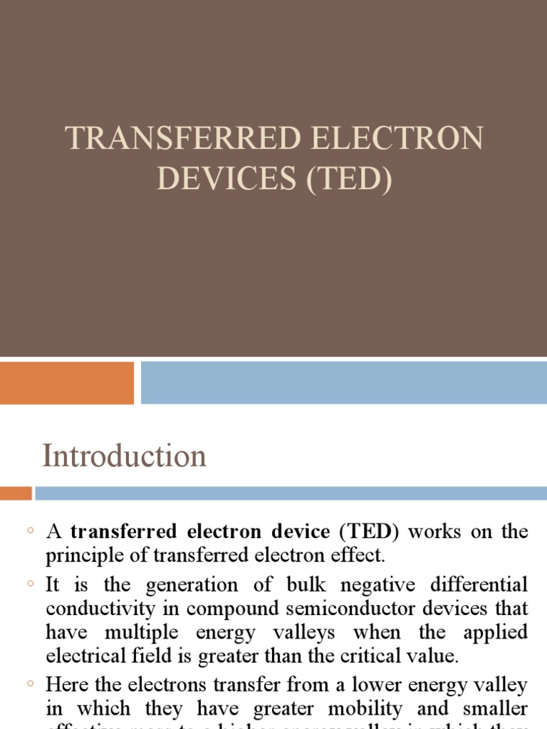 Gunn Diode PDF Diode Semiconductors