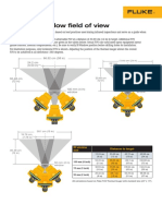 Fluke IR Window Field of View: 96.52 CM (38 In) 24.2 CM (9.53 In)