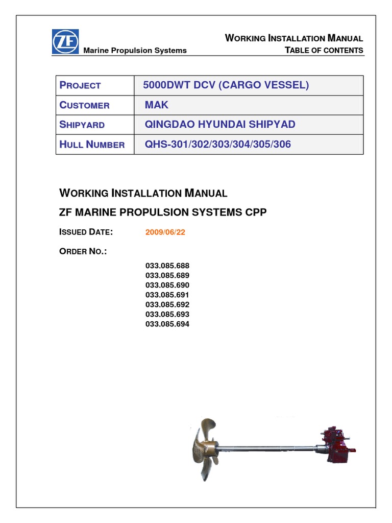 Working Installation Manual Volga 1 2 3 4 5 6 Pdf Pdf Propeller Pipe Fluid Conveyance