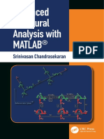 Advanced Structural Analysis With MATLAB PDF