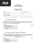 Guia de Aplicacion de Evaluacion Cognitiva Moca | PDF