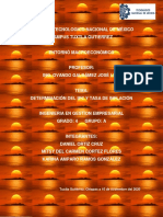 Determinación Del Ipc y Tasa de Inflación PDF