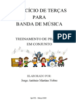 EXERCÍCIO DE TERÇAS - Jorge Nobre Banda Toda PDF